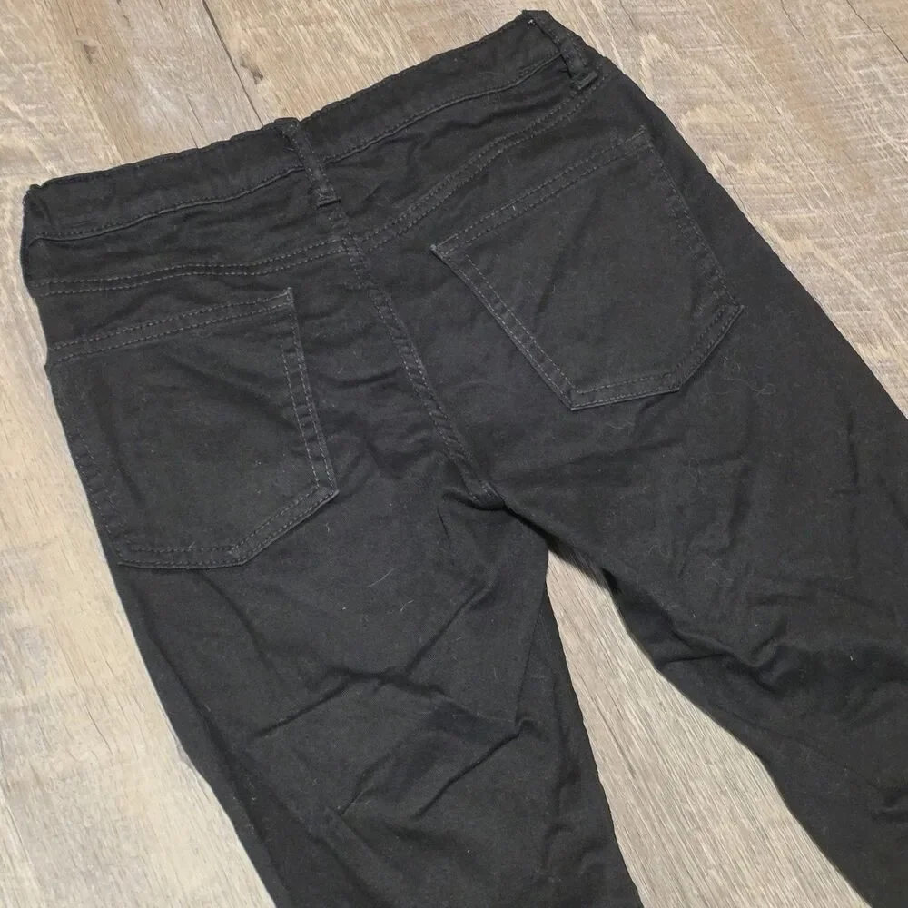 Old Navy 360 Stretch Kids Size 12 Slim Black Jeans Elastic Waist